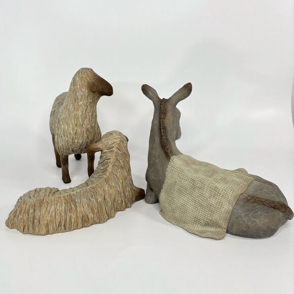 Willow Tree Gentle Animals of the Stable Christmas Story Nativity Susan Lordi - Picture 2 of 8